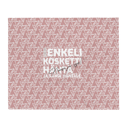 Enkeli kosketti häntä -torkkupeitto